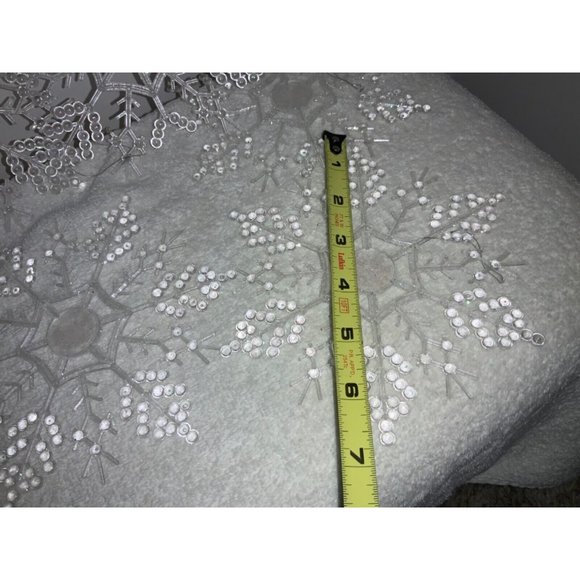 Plastic Snowflake Hanging Ornaments Lot of 15 Vintage ornaments - Picture 3 of 10